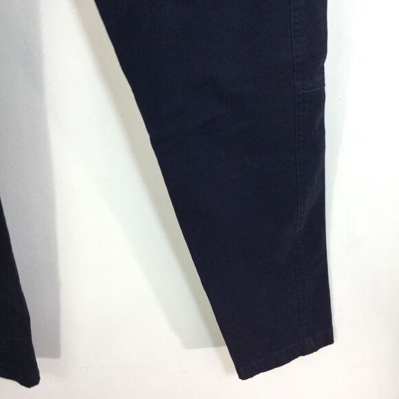 A.L.C. Womens Cotton Mid Rise Skinny Blue Chino Pant Size 8 - Picture 5 of 12